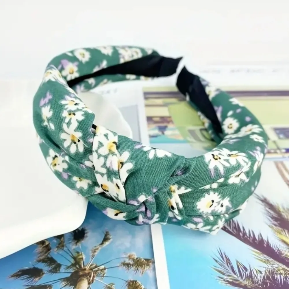 Non-Slip soft fabric knotted headband